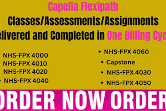 do quality capella flexpath rn, bsn, msn assessments