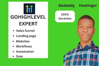 be your gohighlevel landing page highlevel funnel atomation