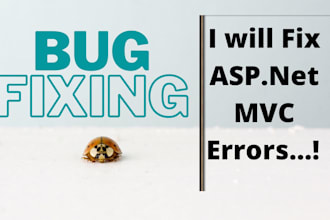 fix and debug your asp dot net web application
