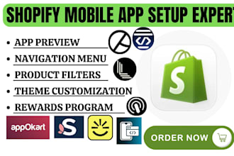 setup shopney onemobile simicart hulk superfans apptile evlop tapcart magenative