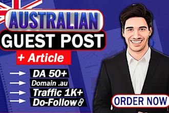 publish on top australian blogs with my high quality australia guest post