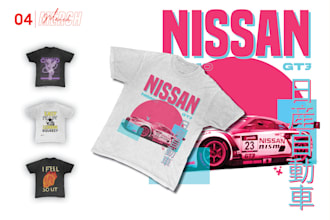 aesthetic streetwear design for tshirt