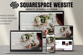 create squarespace website design and squarespace online store