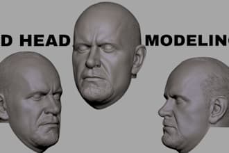 sculpt 3d character model, 3d miniature, 3d figure,   3d printing, 3d design