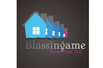 make attractive consulting home care logo