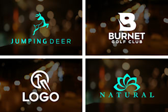 do a creative minimalist business logo design with creative thinking