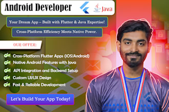 make android iso app java flutter