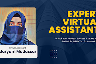 be your amazon VA, amazon fba va ,virtual assistant