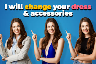 change clothes and accessories professionally