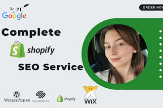 on offpage technical shopify wordpress wix squarespace website seo optimization