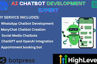 ai chatbot for social media using manychat bot and gohighlevel workflow intercom