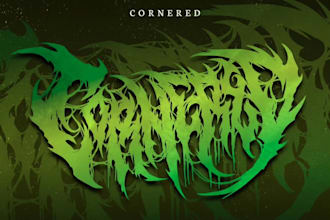 do a metal,hardcore,heavy metal, black metal band logo
