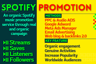 promote your spotify music by targeted ads
