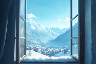 make a unique style environment concept art for you