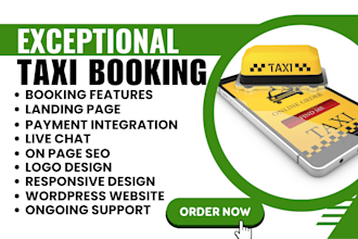 create exclusive taxi booking website using wordpress