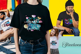 design streetwear clothing merch graphic t shirt and hoodie