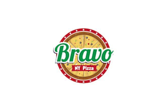 make high definition necessary pizza logo