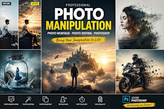 do creative photo editing and surreal photo manipulation