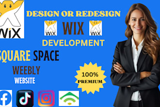 your wix studio website development wix website design wix landing page
