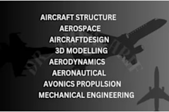 design aircraft, drone, uav and do aerospace engineering projects