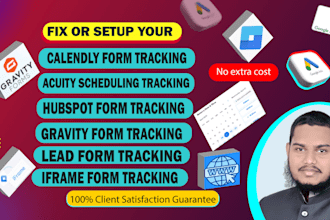 track calendly form, acuity, hubspot, any forms tracking with google tag manager