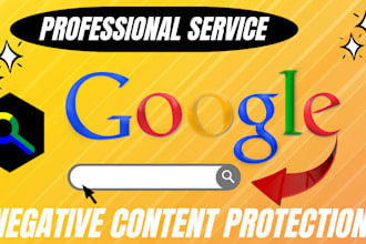 do online reputation by remove negative links articles clear google search