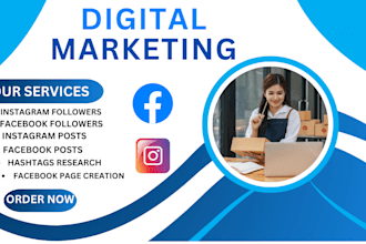 professionally design and set up facebook and instagram business pages