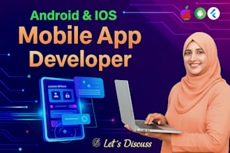 custom IOS and android mobile app development flutter expert