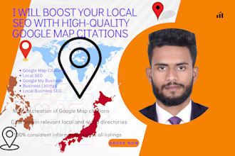 boost your local SEO with high quality google map citations