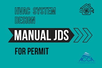 do hvac acca manual j d and s load calculations with duct design