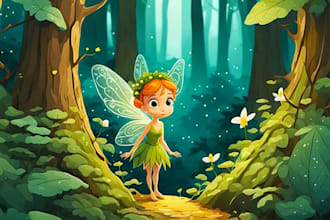 children book illustration and children book illustration