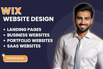 design wix website and redesign a business wix website