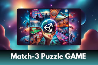 design and develop match3 puzzle games