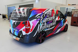 design creative van wrap, bus wrap truck wrap and car wrap design