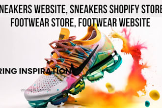 design shopify sneakers store sneakers shopify website sneaker reselling website
