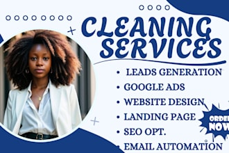 generate house, commercial, janitorial cleaning and pressure washing leads