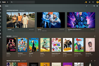 setup plex media server, emby, jellyfin, sonarr, radarr plex media synology plex