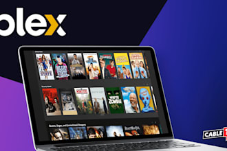 setup and configure radarr sonarr jellyfin plex emby server automated vod, iptv