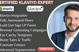 design expert constant contact newsletters and klaviyo templates
