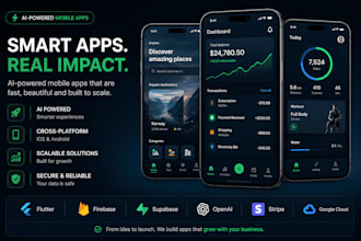 develop ai powered mobile apps with smart and scalable solutions