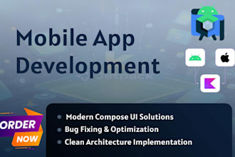 develop jetpack compose features and kotlin solutions