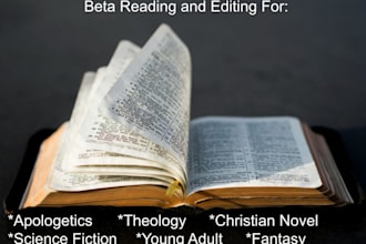 alpha or beta read your christian book