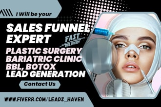 bariatric surgery leads landing page plastic surgery leads weight loss website