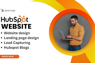 build hubspot website, hubspot landing page, hubspot crm, hubspot form, website