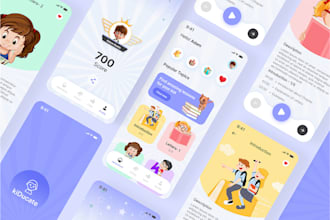 develop kid learning app, educational app, kid learning game, online course app