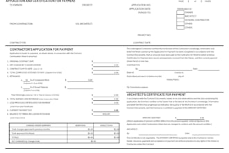manage and process requisitions for payment aka aia g702