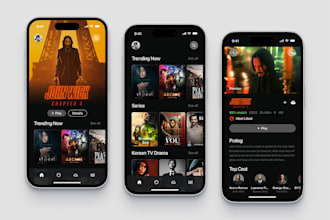 create an ott television platform similar to netflix or amazon prime