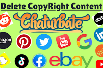 report to delete copyright from instagram google,tiktok,reddit,fb,yt under dmca
