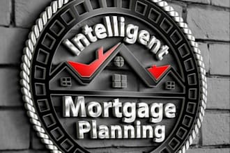 create 3d professional business logo for your brand