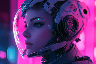 create a spaceship illustration, sci fi art